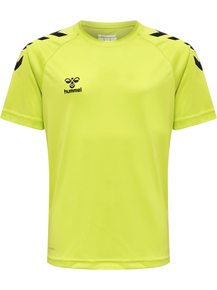 T-Shirt Hmlcore Kinder in LIME POPSICLE