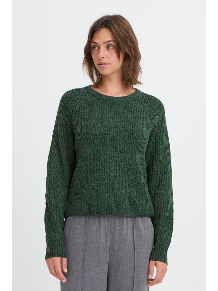 Strickpullover OXFansi in Grün