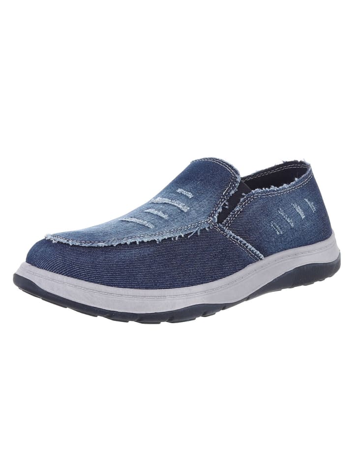 Halbschuh in Dunkelblau