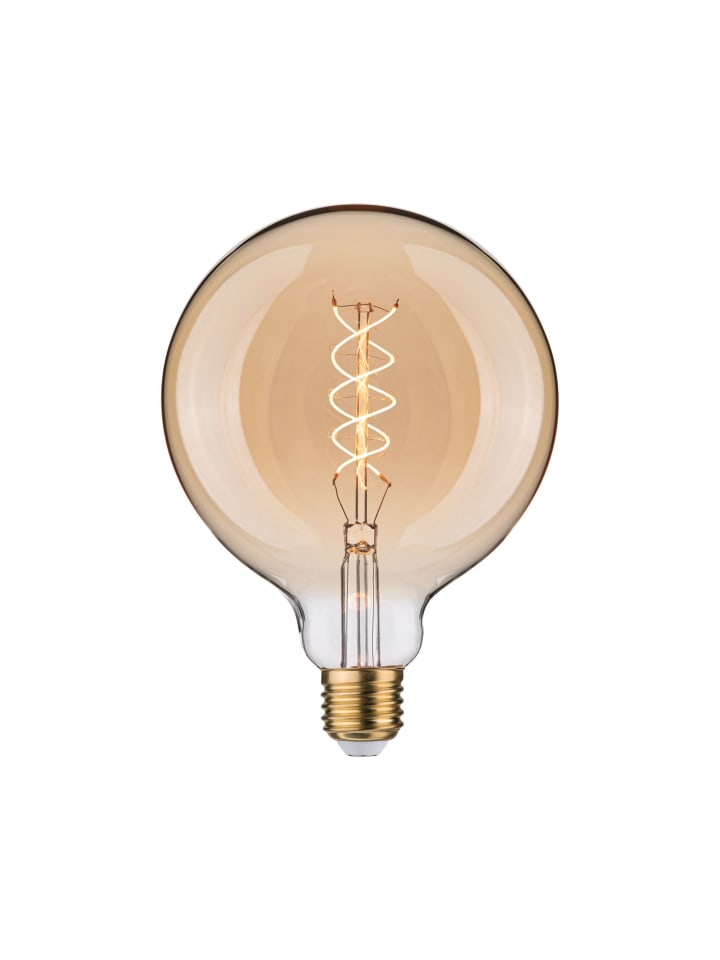 LED Rustic Shine G125 E27 300lm 4,2W 1800K S 3-step-dim gold 230V