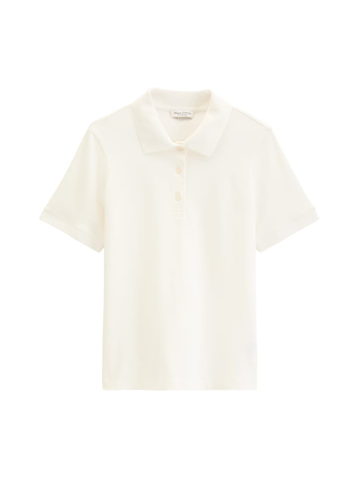 Poloshirt regular in White Cotton
