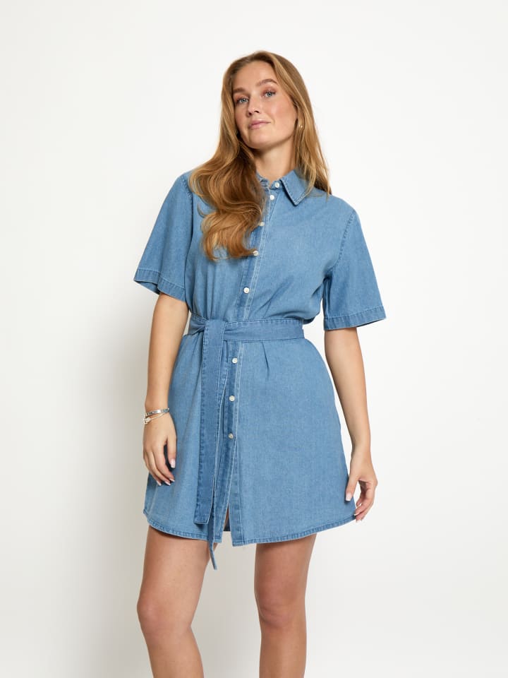 Kleid in Denim Blue