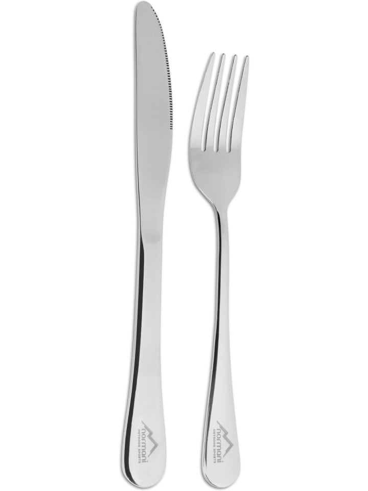 Essbesteck 2-teilig Oregon in Silber