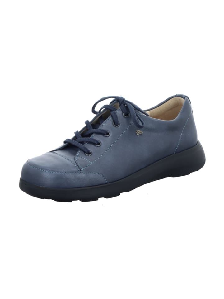 Komfort Schnürschuhe in Blau