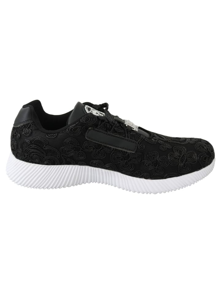 Schwarz Polyester Runner Joice Sneaker Schuhe