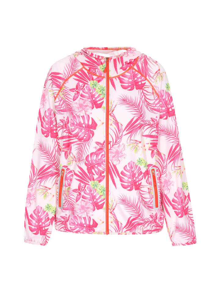 Women Jacket in Light Rose Multicolor