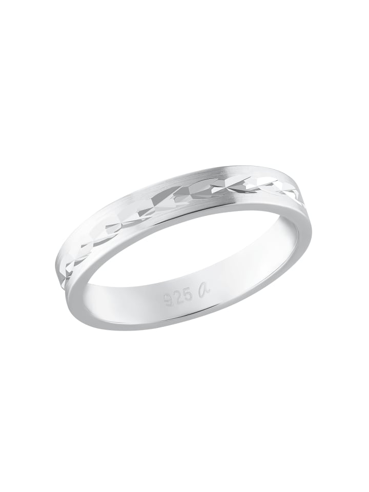 Ring Silber 925, rhodiniert in Silber