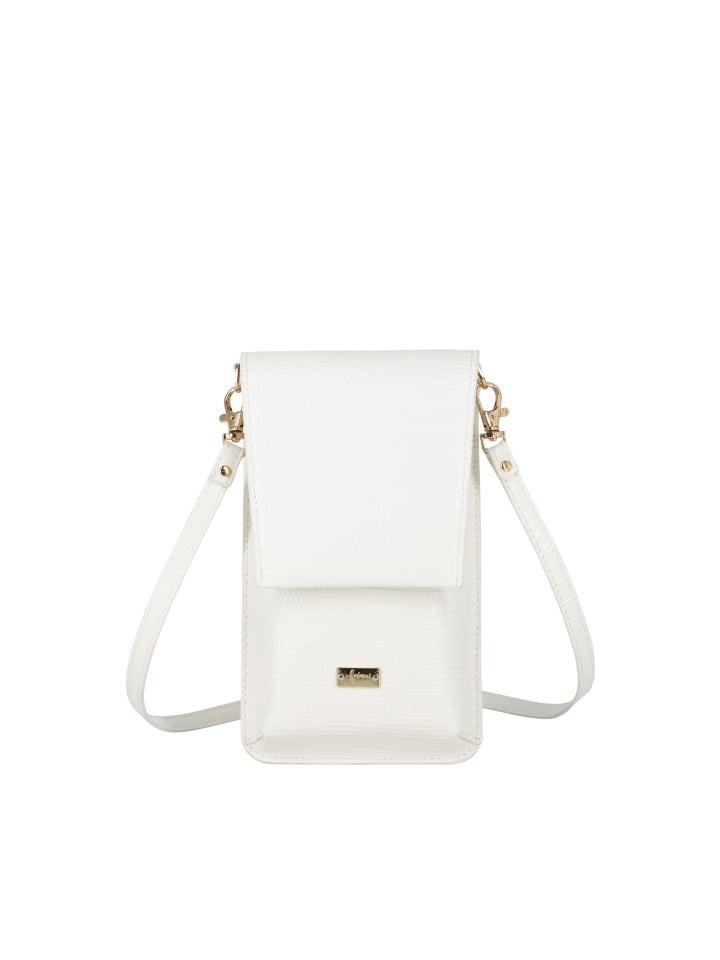 Damen Crossbody Mini-Bag in Weiss