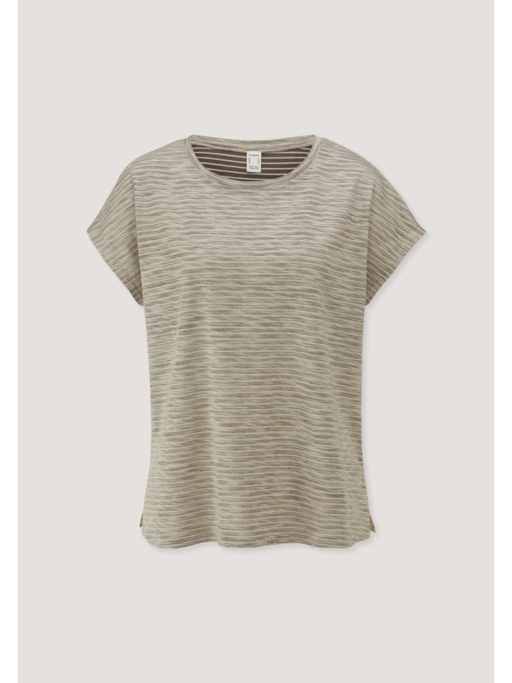 Hessnatur Schlafshirt PURE BALANCE Oversize aus Bio-Baumwolle und TENCEL™ Modal in mocca