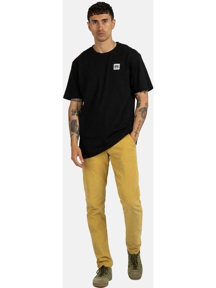 Stoffhose "Flex Tapered Chino" in Grün