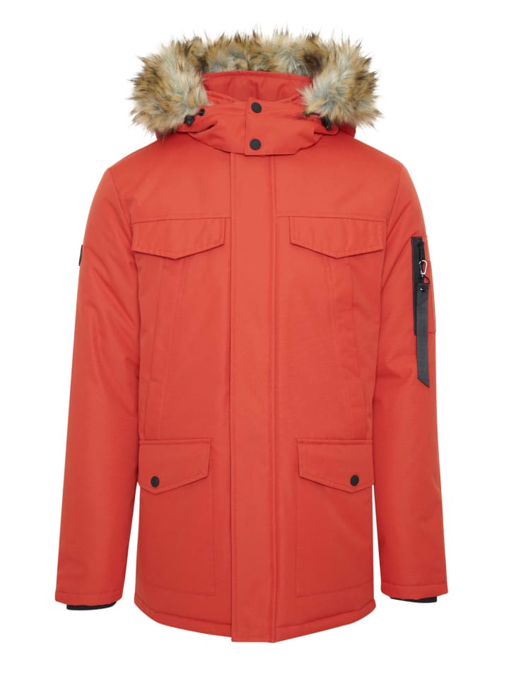 Winterjacke in Rust