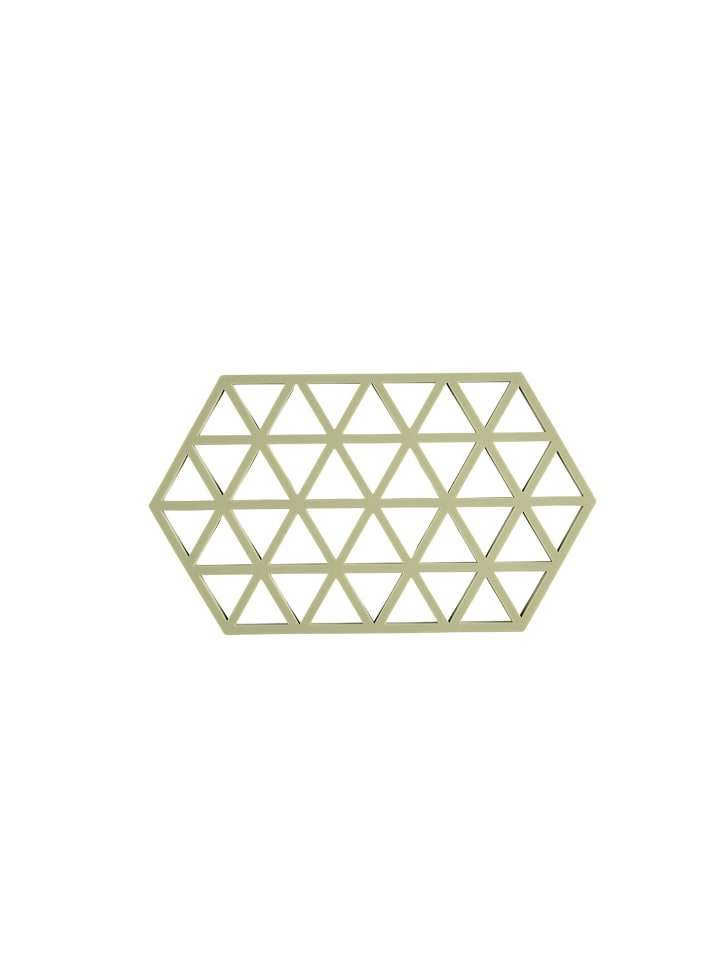 Untersetzer Triangles in Matcha Green