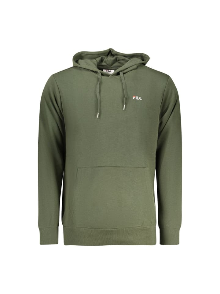 Grün Baumwolle Herren Hoodie