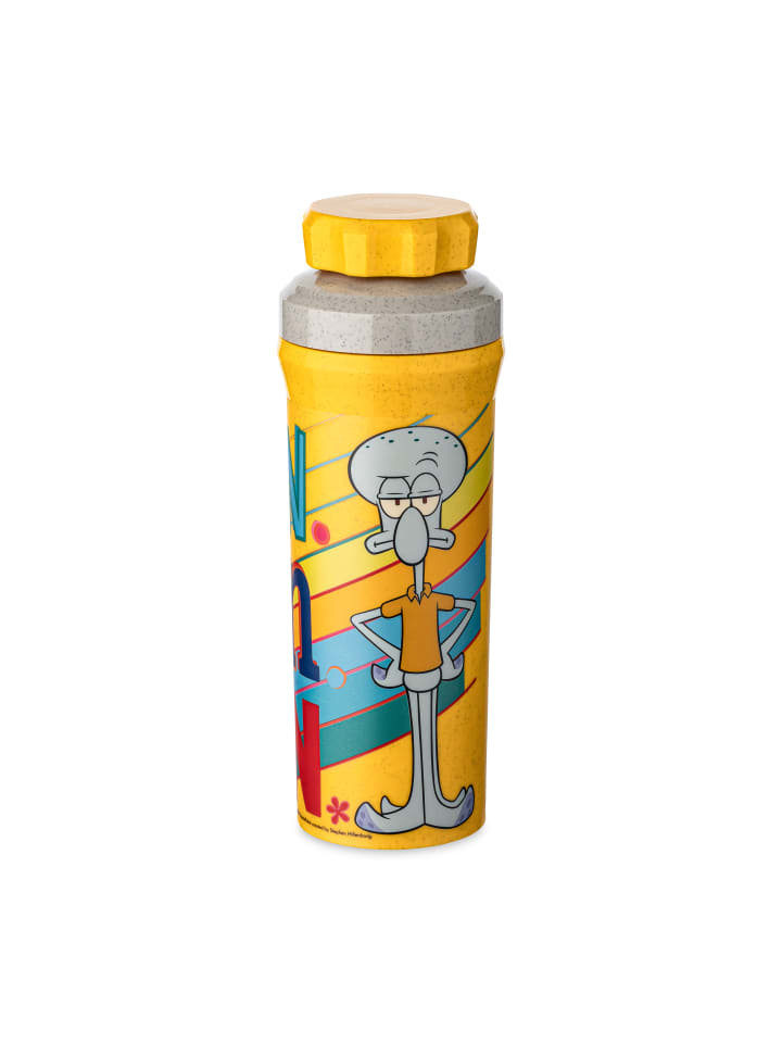 OLLI 0,5 SPONGEBOB SQUIDWARD - Trinkflasche 500ml in organic honey yellow