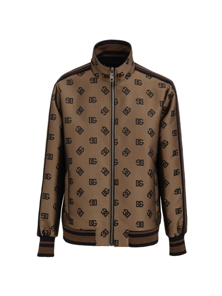 Bronze Polyester Shell Jacke