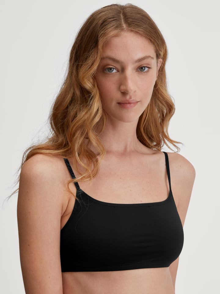 Bustier in schwarz