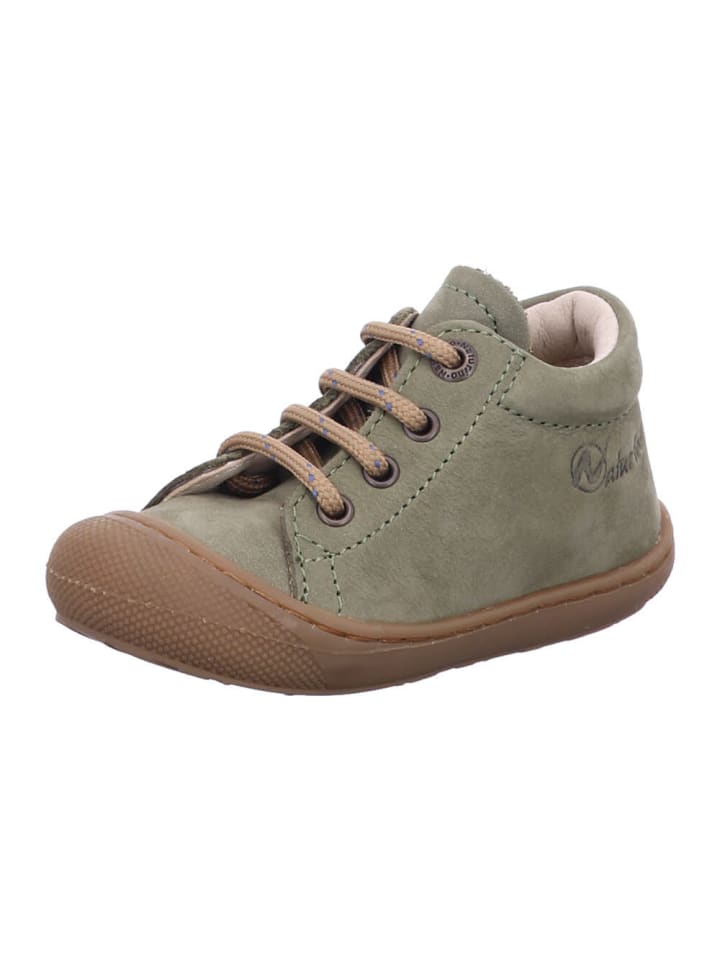 Halbschuhe Kinder NATURINO COCOON in Grün