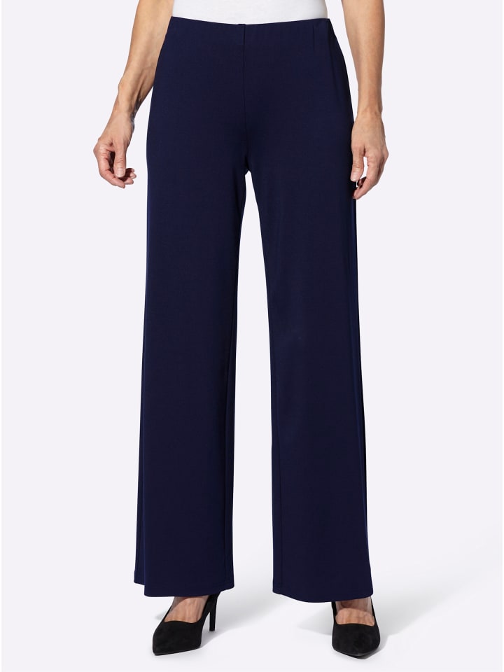 Jersey-Hose in marine
