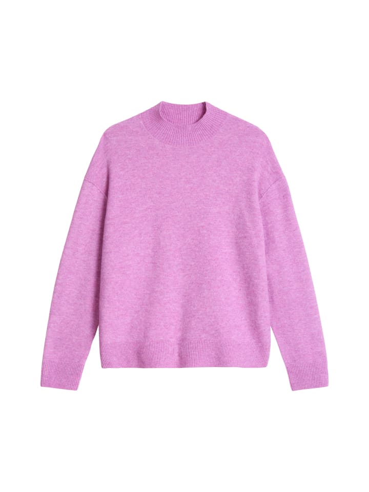 Strickpullover regular in Medium Pink
