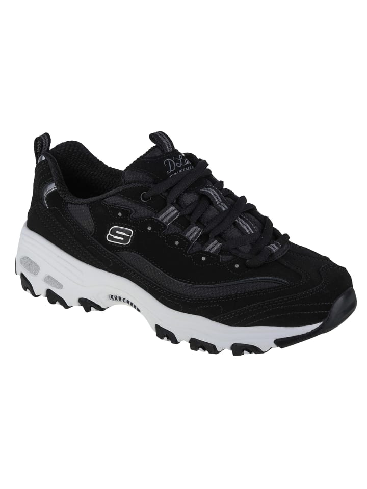 Skechers D'Lites - Biggest Fan in Schwarz
