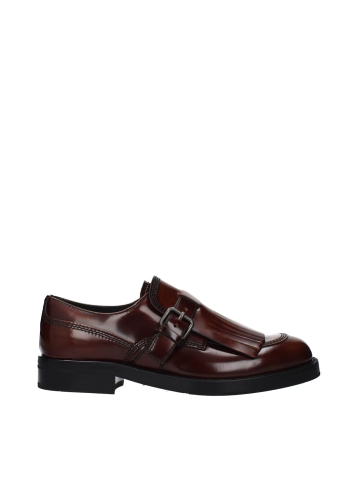 Braun Leder Oxford-Schuhe und Derby-Schuhe