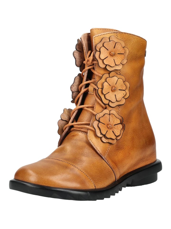 Stiefelette Camel