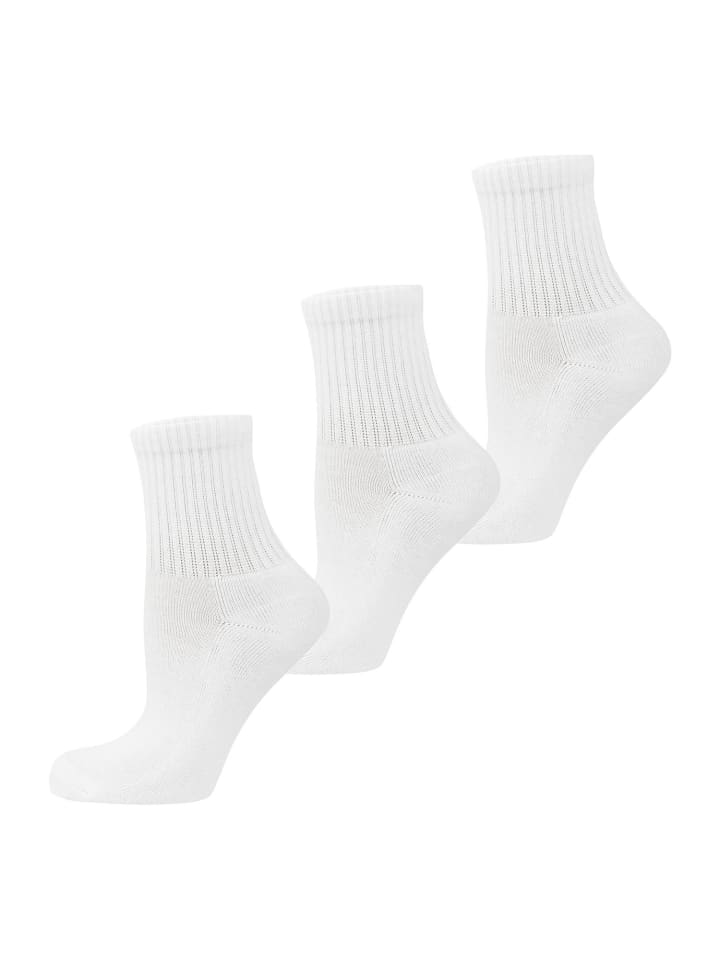 Sportsocken Kurzsocken in REINWEIß