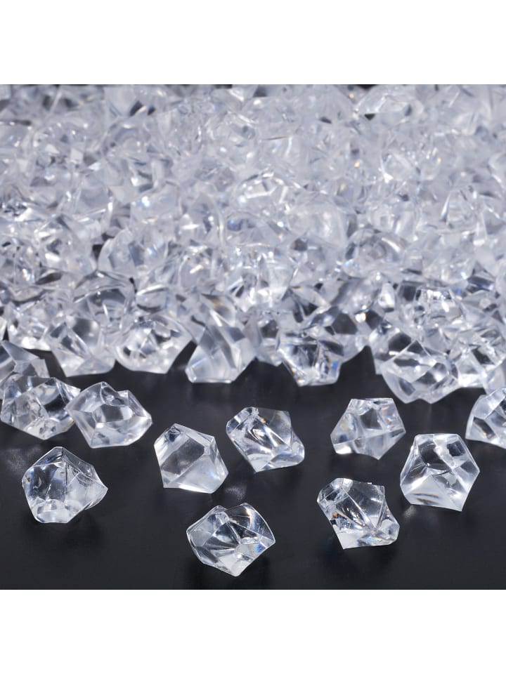 900 x Deko Diamanten in Transparent