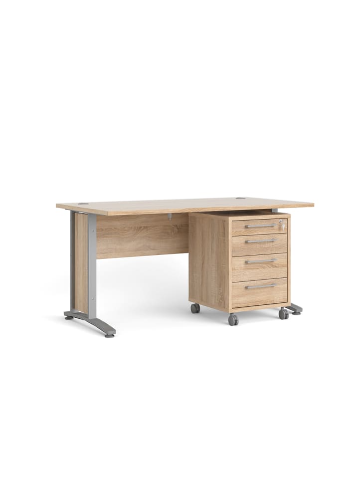 Schreibtisch Prisme Eiche Dekor 150 x 80 cm
