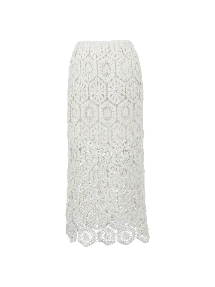 Women Skirt in White