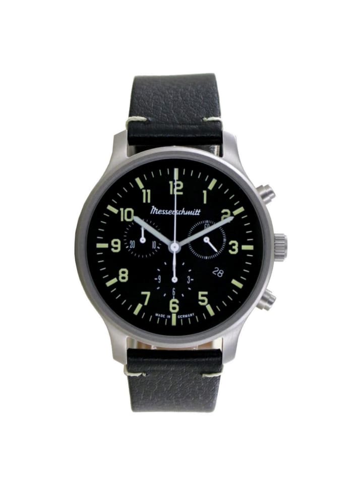 Quarzuhr ME-3H200L in Silber