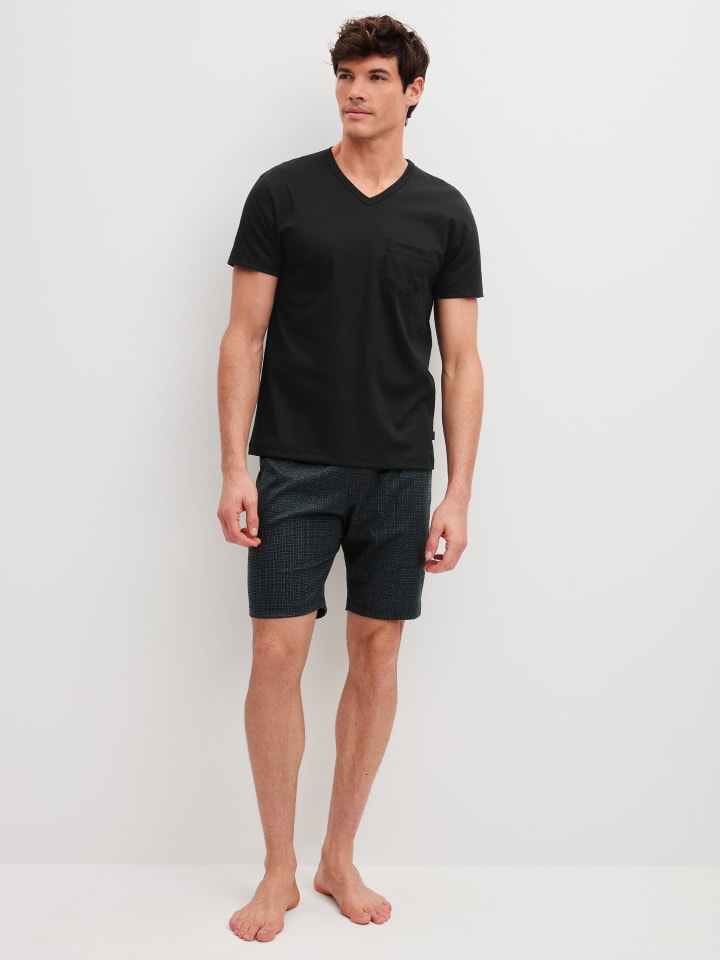 Pyjama in schwarz
