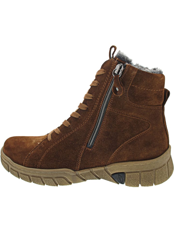H-Lumi Schnürstiefel Braun