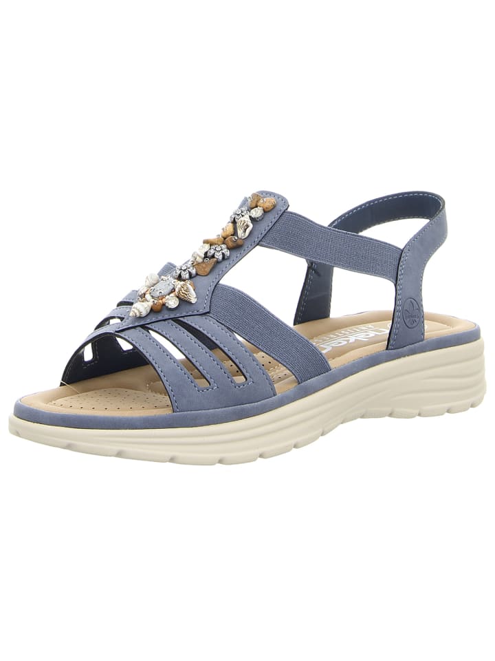 Sandale in blau