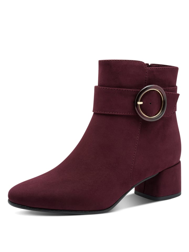 Ankle Boots in Rot