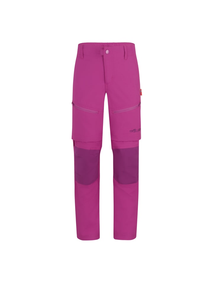 Zipp-Off-Trekkinghose Nordfjord in fresh berry/graphite
