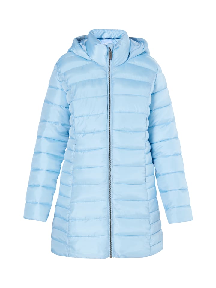 Damen Steppjacke in Hellblau
