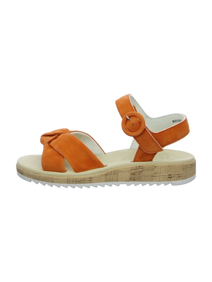 Sandalen in Orange