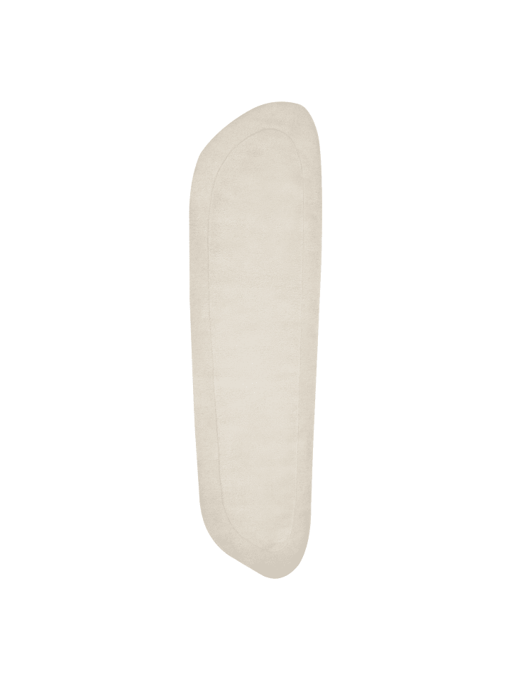 Kurzflor BERANI in Beige - (W) 80 x (L) 250 cm
