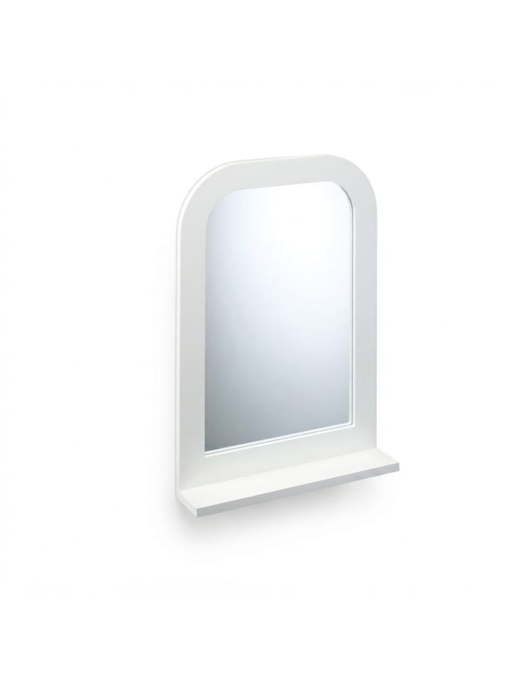 Badezimmerspiegel in Weiß - (B)38 x (H)54x (T)8,5 cm