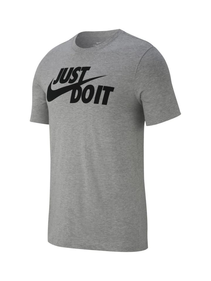 T Shirt Rundhals in grau