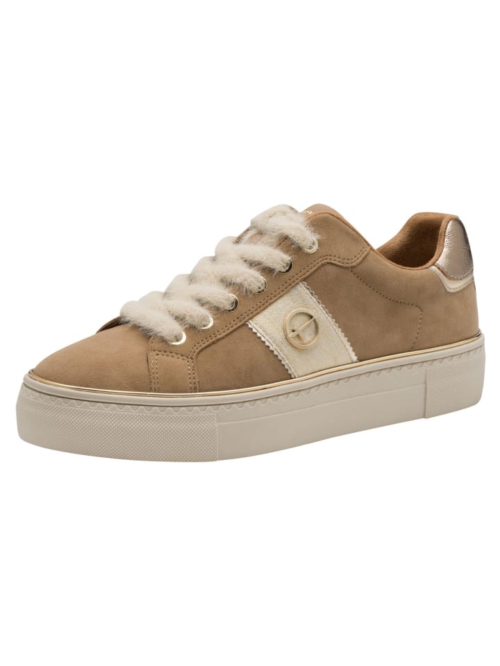 Sneaker in CAMEL SUEDE