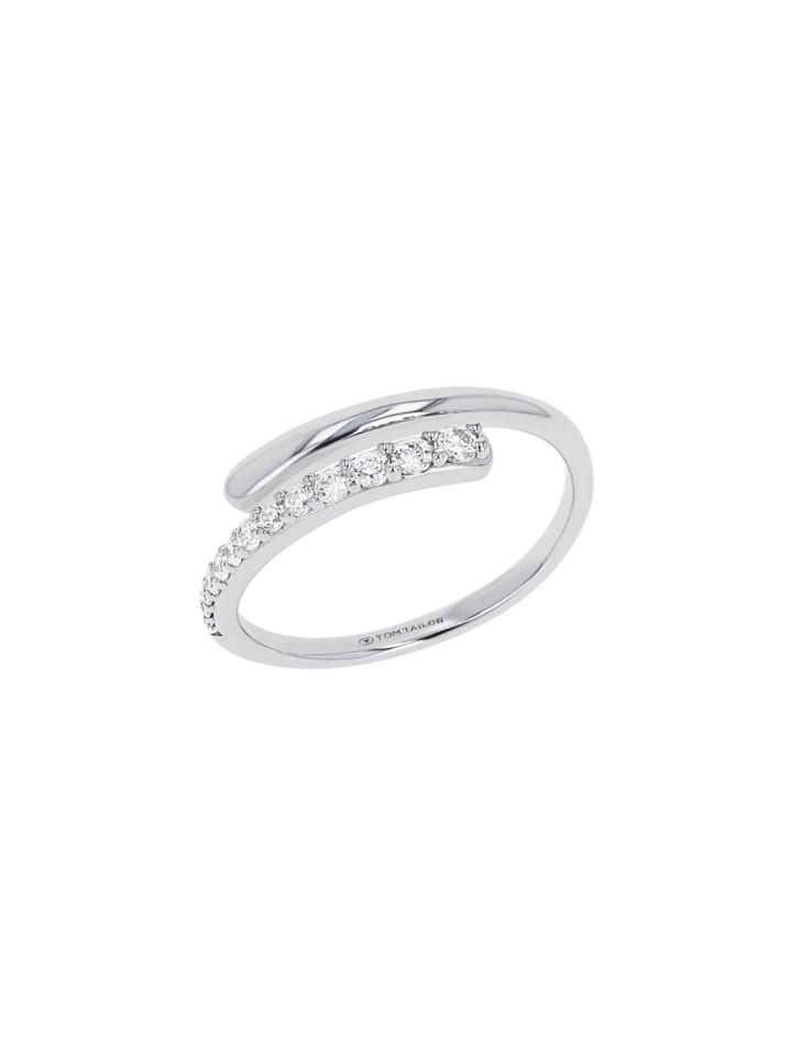 Ring Silber 925, rhodiniert in silber