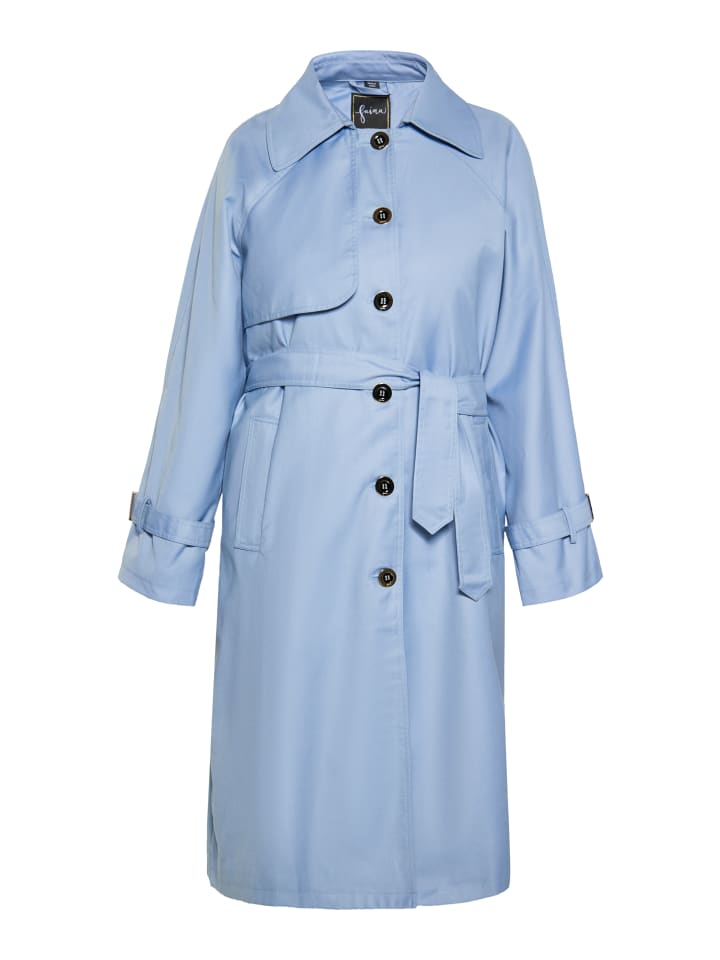 Damen Mantel in Hellblau