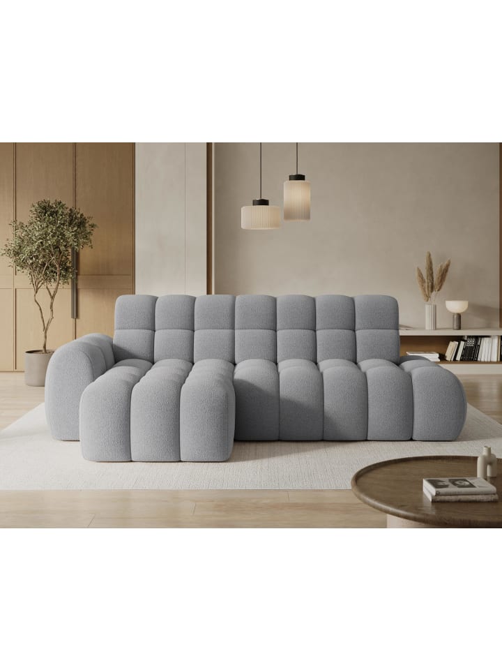 Ceedry Recamiere Links in Grau -  (L) 165 x (B) 283 x (H) 98 cm