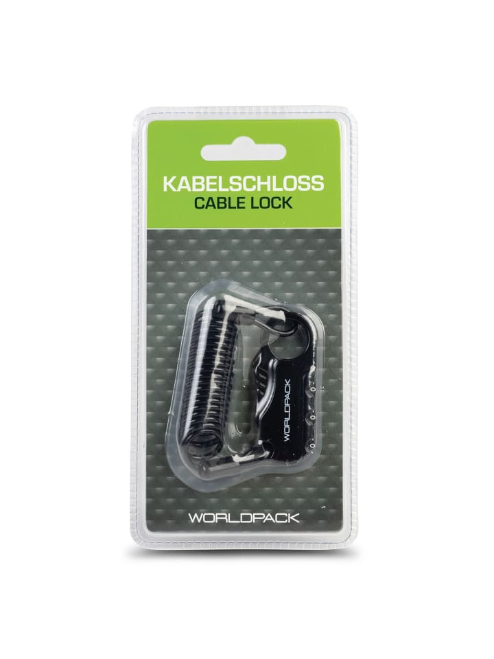 Kofferschloss mit Zahlenschloss 5.5 cm schwarz