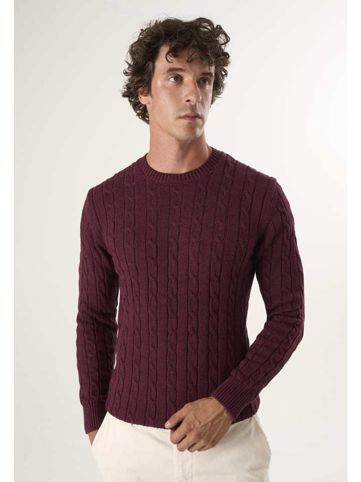 Pullover in Bordeaux