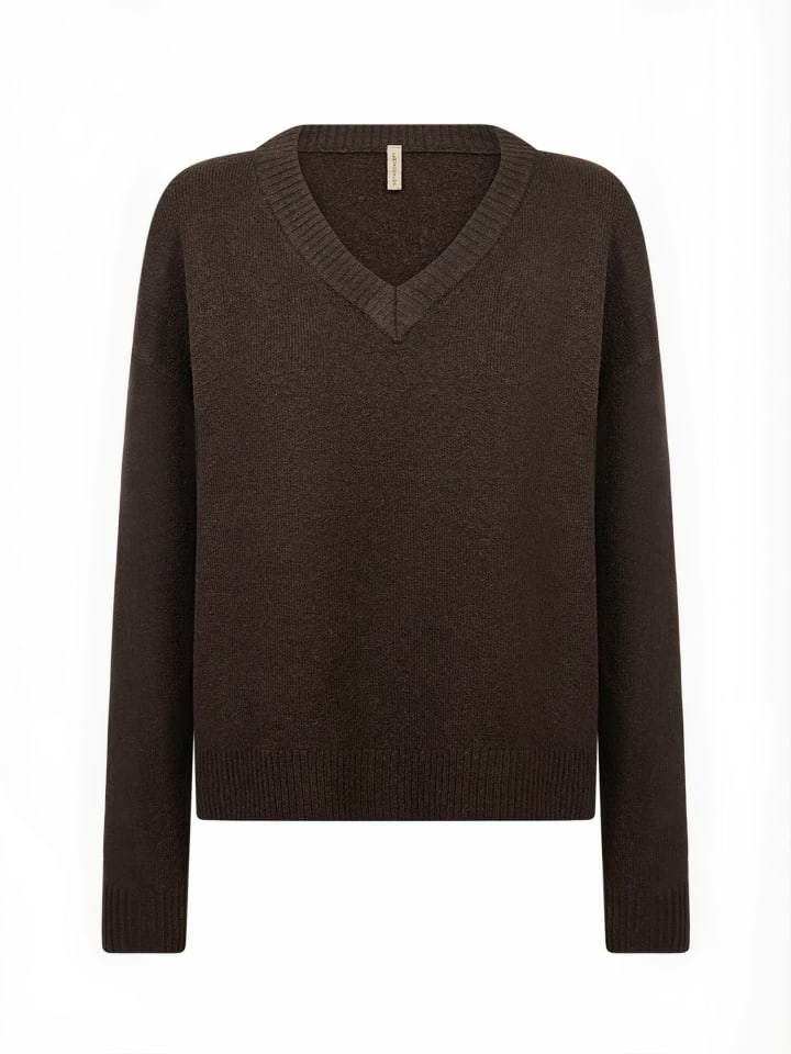 Pullover SC-ORLEAN in 98980 CHOCOLATE PLUM MELANGE