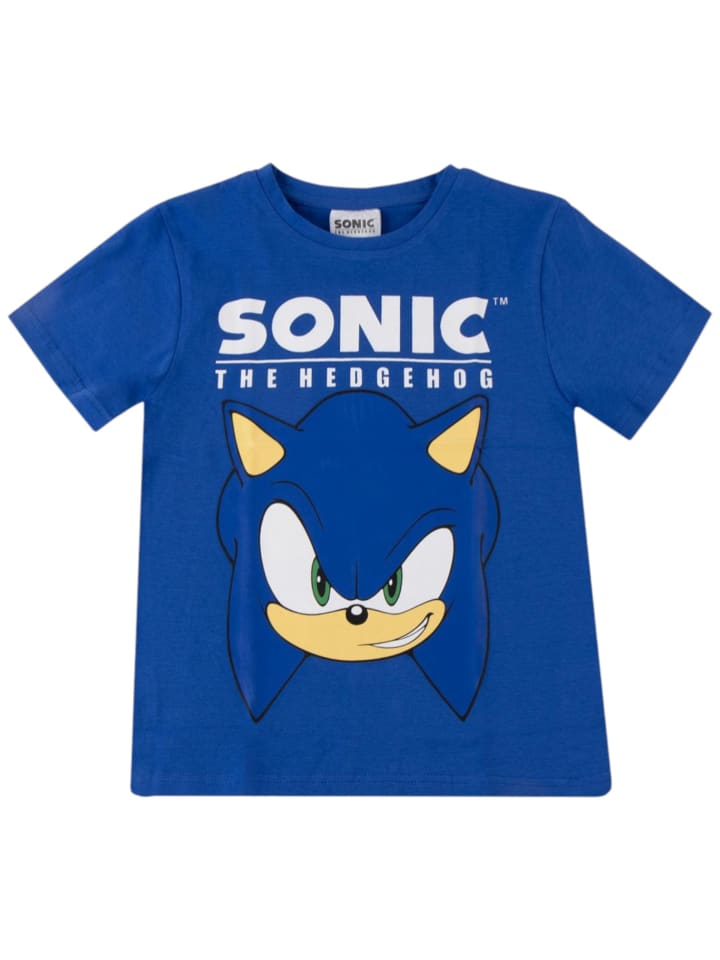 T-Shirt Sonic The Hedgehog in Blau
