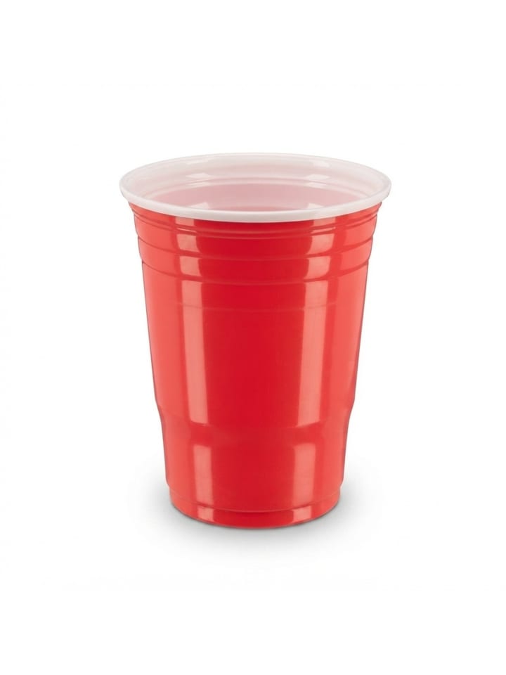 100 x Beerpongbecher in Rot